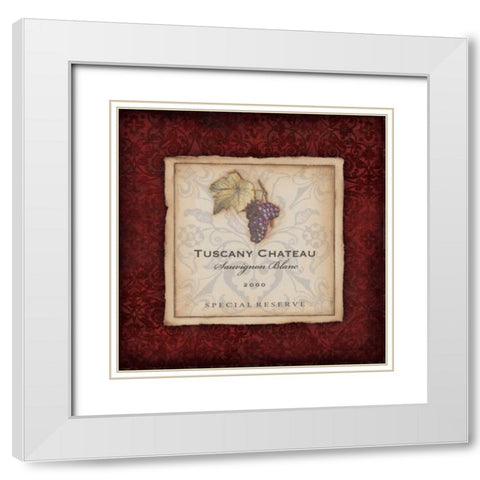 Sauvignon White Modern Wood Framed Art Print with Double Matting by Marrott, Stephanie