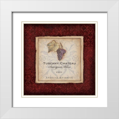 Sauvignon White Modern Wood Framed Art Print with Double Matting by Marrott, Stephanie