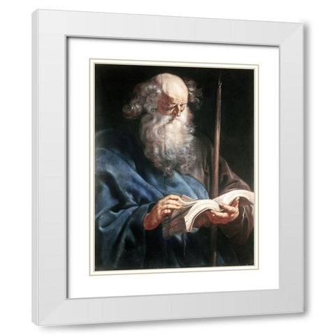 Thomas White Modern Wood Framed Art Print with Double Matting by Rubens, Peter Paul