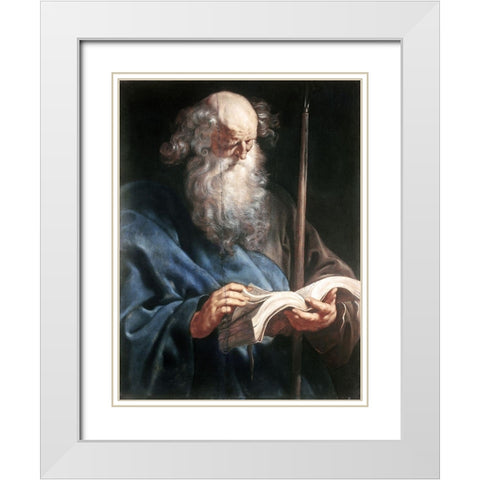Thomas White Modern Wood Framed Art Print with Double Matting by Rubens, Peter Paul