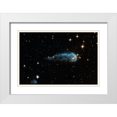 Protostar in the Cygnus White Modern Wood Framed Art Print with Double Matting by NASA