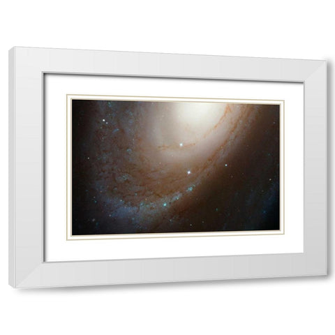 HST ACS Image of M81 White Modern Wood Framed Art Print with Double Matting by NASA