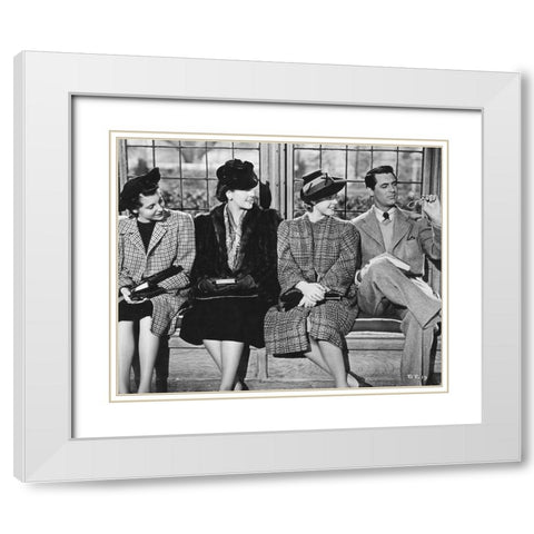 Cary Grant - Suspicion White Modern Wood Framed Art Print with Double Matting by Hollywood Photo Archive