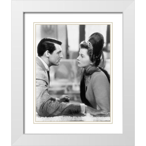 Cary Grant - Suspicion White Modern Wood Framed Art Print with Double Matting by Hollywood Photo Archive
