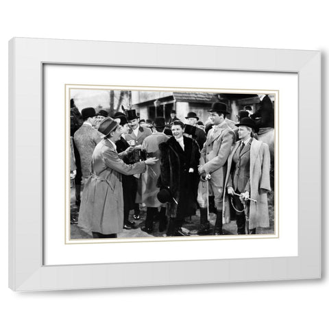 Cary Grant - Suspicion White Modern Wood Framed Art Print with Double Matting by Hollywood Photo Archive