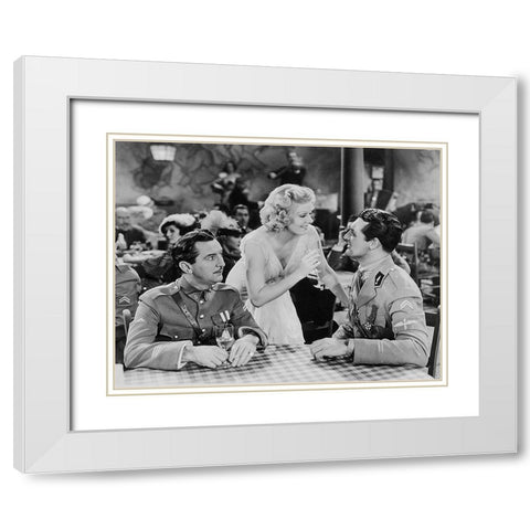 Cary Grant - Suzy White Modern Wood Framed Art Print with Double Matting by Hollywood Photo Archive