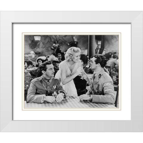 Cary Grant - Suzy White Modern Wood Framed Art Print with Double Matting by Hollywood Photo Archive