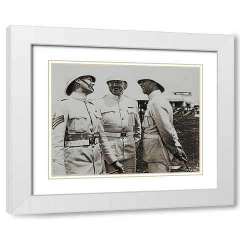 Cary Grant - Gunga Din White Modern Wood Framed Art Print with Double Matting by Hollywood Photo Archive