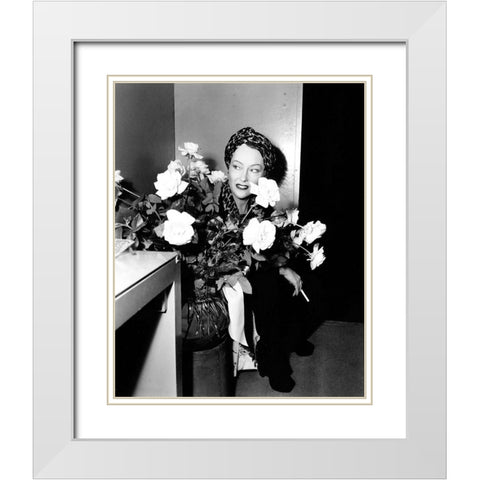 Sunset Boulevard White Modern Wood Framed Art Print with Double Matting by Hollywood Photo Archive