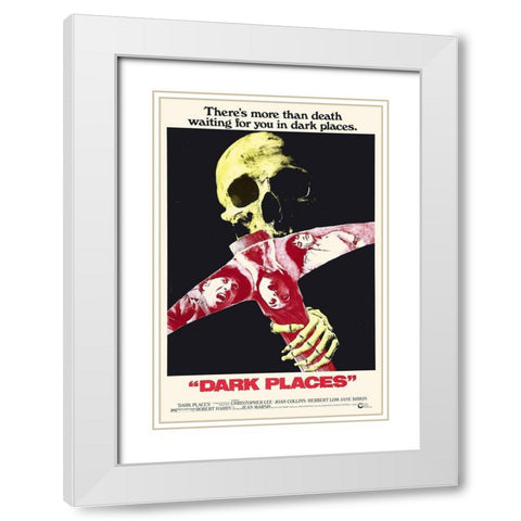 Dark Places White Modern Wood Framed Art Print with Double Matting by Hollywood Photo Archive