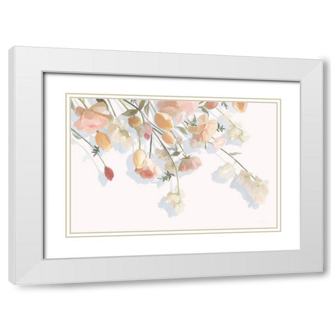 Sweet Afterthoughts White Modern Wood Framed Art Print with Double Matting by Kamdon Kreations