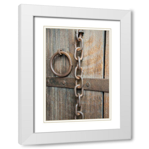 India-Delhi Humayuns Tomb-aka Maqbara-i Humayun-tomb of Mughal Emperor Humayun-circa 1558  White Modern Wood Framed Art Print with Double Matting by Hopkins, Cindy Miller