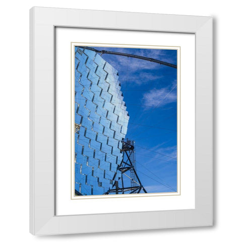 Canary Islands--Roque de los Muchachos Observatory-The Florian Goebel MAGIC Telescopes White Modern Wood Framed Art Print with Double Matting by Bibikow, Walter