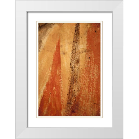 Mexico Abstract wall pattern White Modern Wood Framed Art Print with Double Matting by Paulson, Don