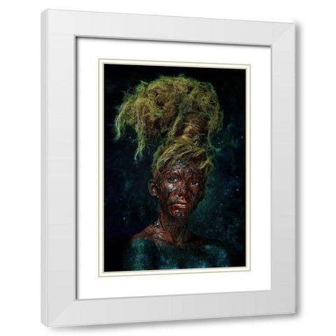 Arbor Mundi White Modern Wood Framed Art Print with Double Matting by Kovalev, Ivan