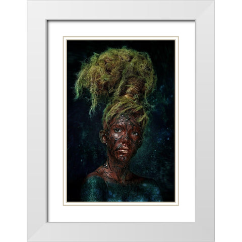 Arbor Mundi White Modern Wood Framed Art Print with Double Matting by Kovalev, Ivan