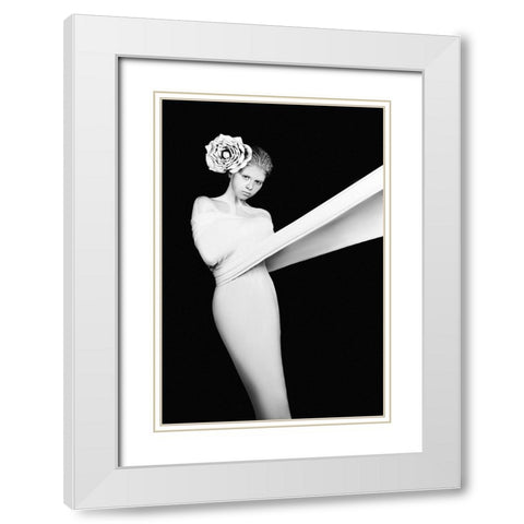 The Phantom Of The Opera White Modern Wood Framed Art Print with Double Matting by Bolgov, Ruslan