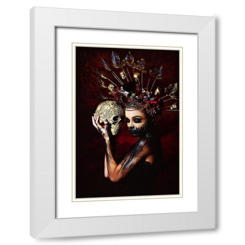 Tia White Modern Wood Framed Art Print with Double Matting by Bolgov, Ruslan