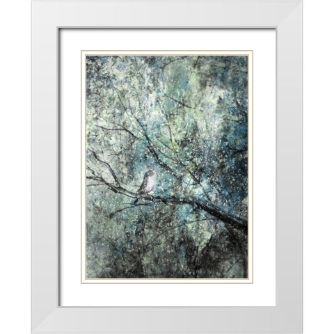 The Silence Of The Snow White Modern Wood Framed Art Print with Double Matting by Devos, Delphine