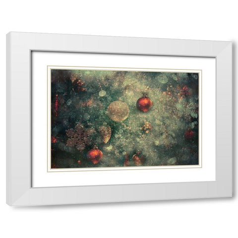 Believe... White Modern Wood Framed Art Print with Double Matting by Devos, Delphine