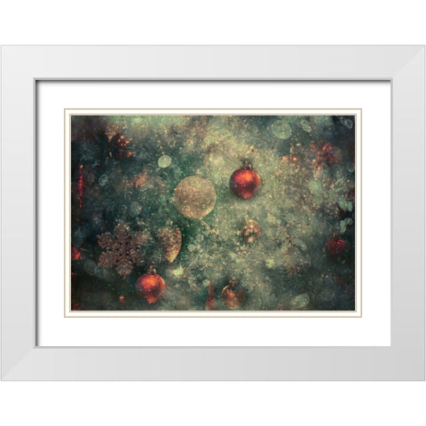 Believe... White Modern Wood Framed Art Print with Double Matting by Devos, Delphine