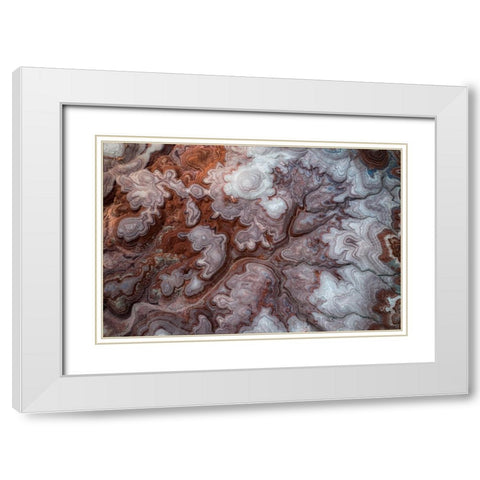 Colors Of Utah White Modern Wood Framed Art Print with Double Matting by Macua, Gerald