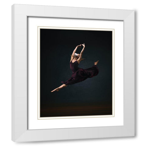 Solo During Quarantine White Modern Wood Framed Art Print with Double Matting by Li, Rob