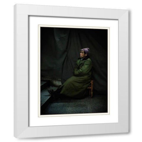 Interludes VII - A Photo Collection White Modern Wood Framed Art Print with Double Matting by Steverson, Michael