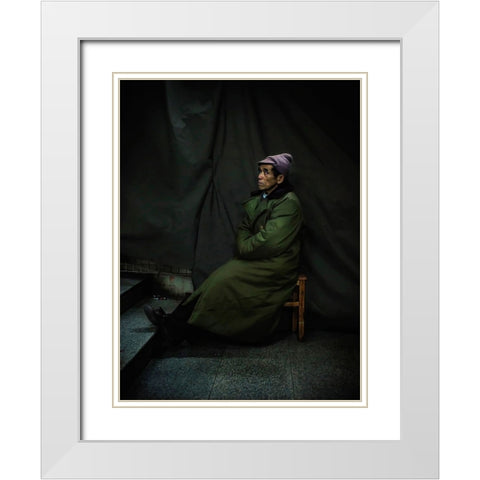 Interludes VII - A Photo Collection White Modern Wood Framed Art Print with Double Matting by Steverson, Michael