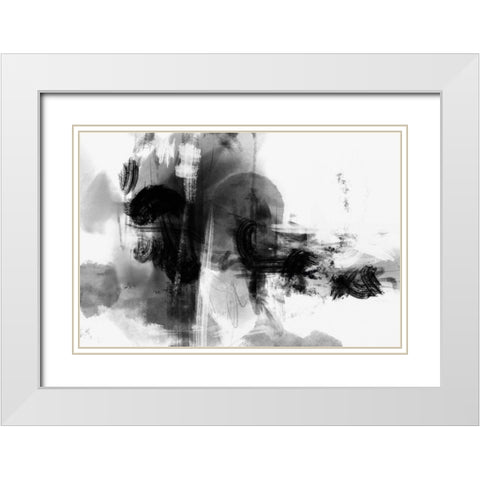 Mono Wild White Modern Wood Framed Art Print with Double Matting by 1x Studio II