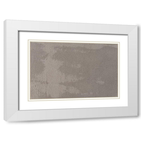 Texture 52 White Modern Wood Framed Art Print with Double Matting by 1x Studio III