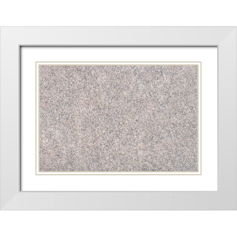 Texture 69 White Modern Wood Framed Art Print with Double Matting by 1x Studio III