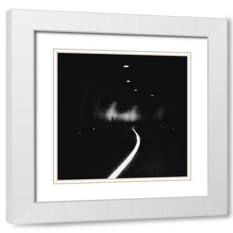 DrIVe White Modern Wood Framed Art Print with Double Matting by Wasinger, Renate