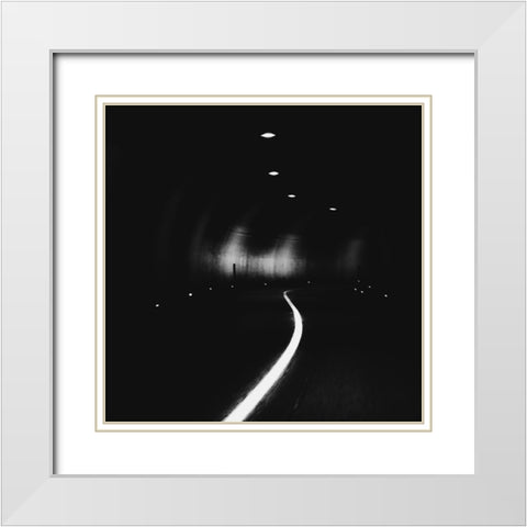 DrIVe White Modern Wood Framed Art Print with Double Matting by Wasinger, Renate