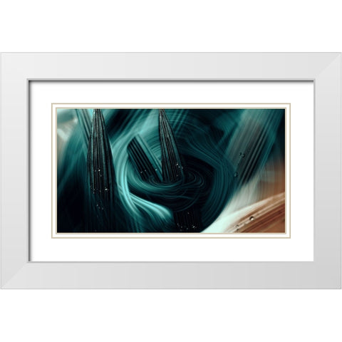 Dias traiAsoeiros White Modern Wood Framed Art Print with Double Matting by Sherin.Abdou