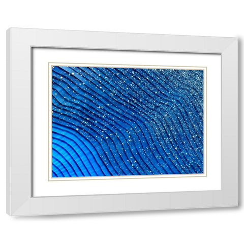 Star Light Star Bright horizontal White Modern Wood Framed Art Print with Double Matting by Mann, Tara