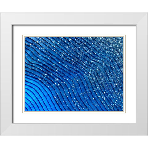 Star Light Star Bright horizontal White Modern Wood Framed Art Print with Double Matting by Mann, Tara