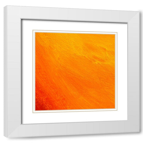Sunset White Modern Wood Framed Art Print with Double Matting by Jarotdjunaedi