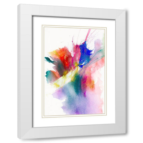 Desire become destiny White Modern Wood Framed Art Print with Double Matting by Mauro