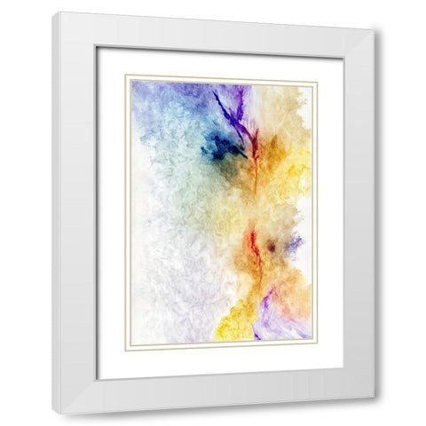Field of ... White Modern Wood Framed Art Print with Double Matting by Mauro