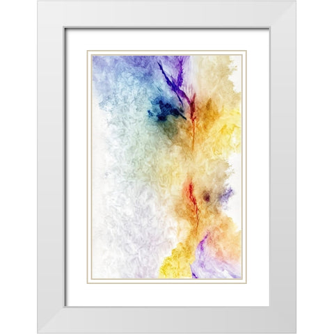 Field of ... White Modern Wood Framed Art Print with Double Matting by Mauro