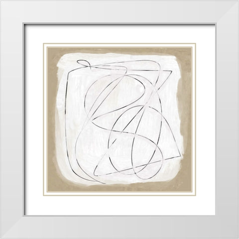 Format White Modern Wood Framed Art Print with Double Matting by Hobday, Dan