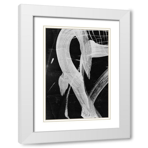 Sinking White Modern Wood Framed Art Print with Double Matting by Hobday, Dan