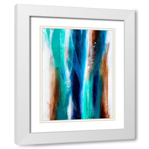 Into the Forest White Modern Wood Framed Art Print with Double Matting by Storms, Alyson