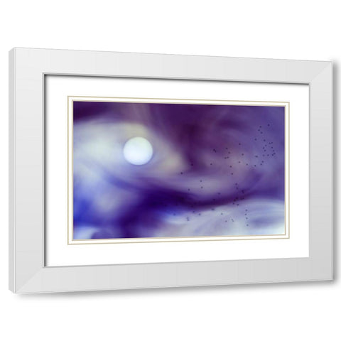 Passage Into The Unknown White Modern Wood Framed Art Print with Double Matting by Onkamo, Carola