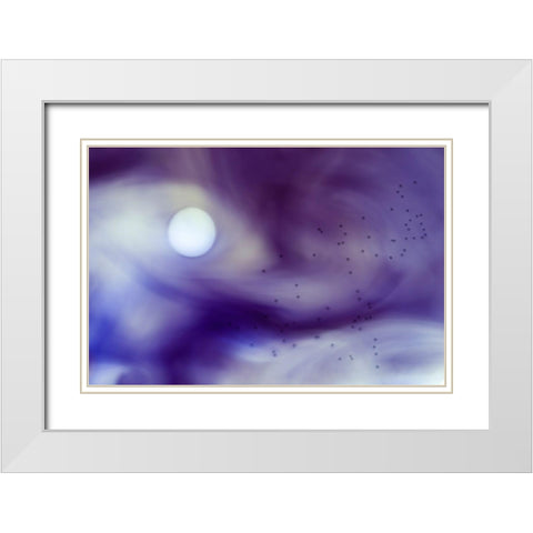 Passage Into The Unknown White Modern Wood Framed Art Print with Double Matting by Onkamo, Carola
