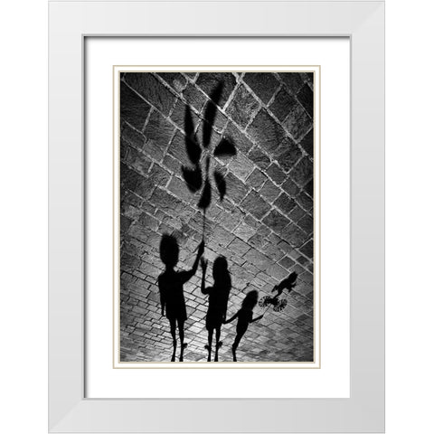 I Have A Gift Also For You. White Modern Wood Framed Art Print with Double Matting by Grambone, Antonio