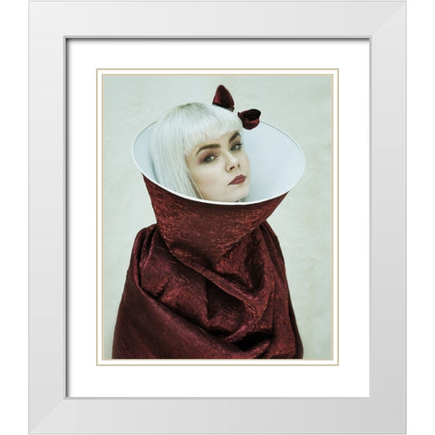 Will It Sell White Modern Wood Framed Art Print with Double Matting by kenp