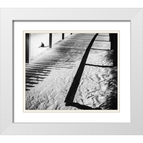 Back In Your Box White Modern Wood Framed Art Print with Double Matting by Mexia, Laura