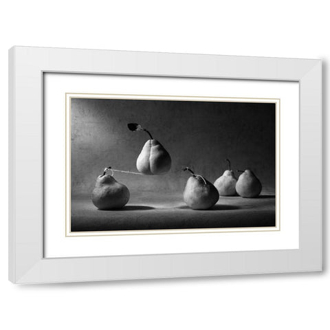 The Circus White Modern Wood Framed Art Print with Double Matting by Ivanova, Victoria